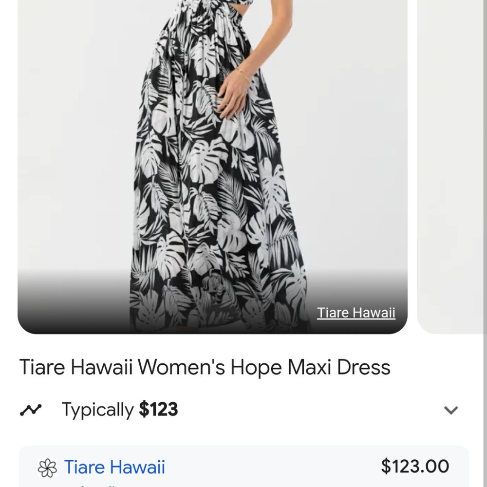 Tiare Hawaii Maxi Dress BUY it NOW. - Picture 12 of 12